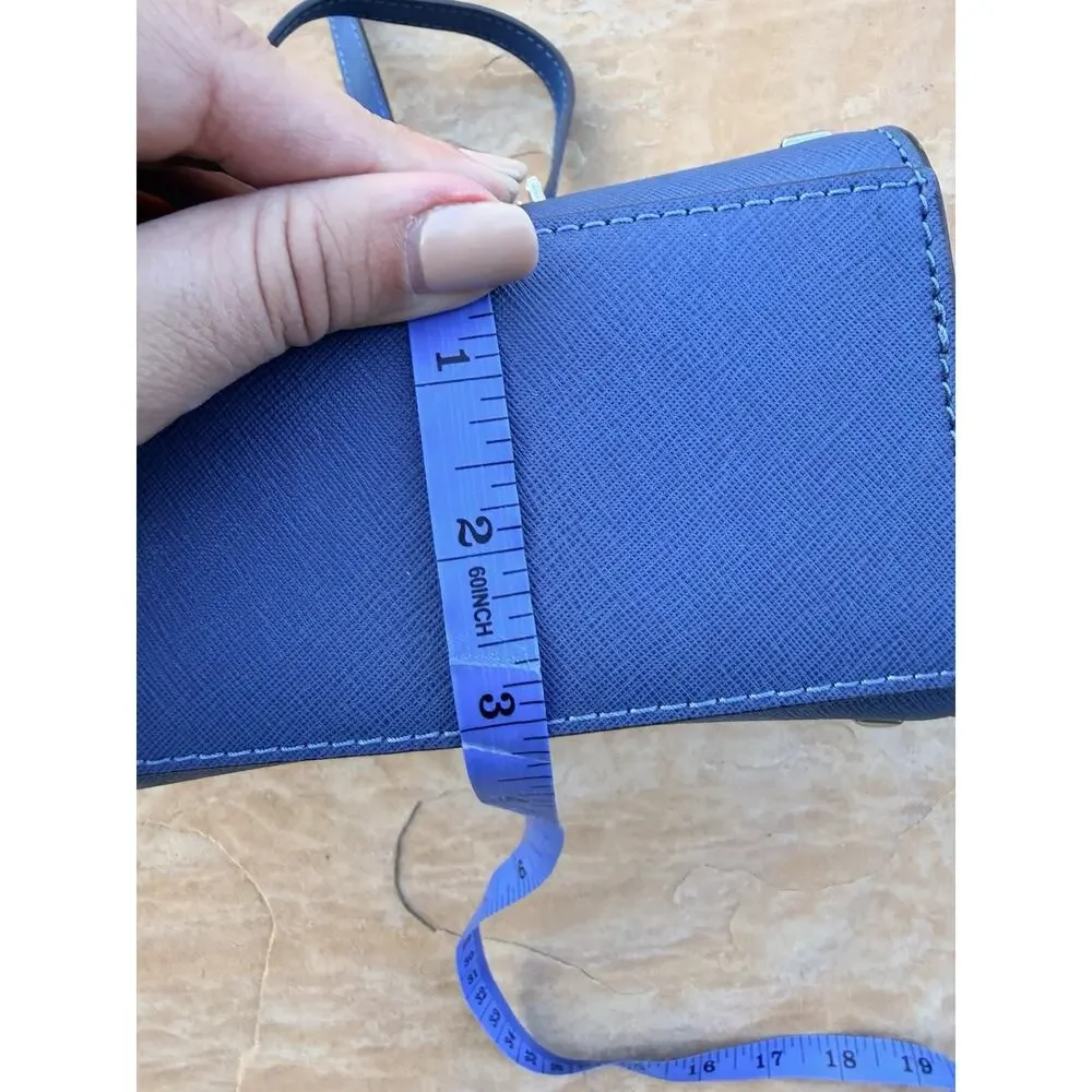 EUC Michael Kors Selma Navy Studed Small Crossbody